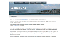 Desktop Screenshot of kolly.ch